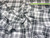 Plaid Tartan Woven Cotton Fabric 44"W - Black & White