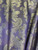 Paisley Jacquard Viscose Fabric 60"W - Purple & Light Gold