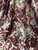 Anna Louise & Louise Odier Rose Flowers Floral Print Faux Silk Satin 48"W Fabric - Dark Red