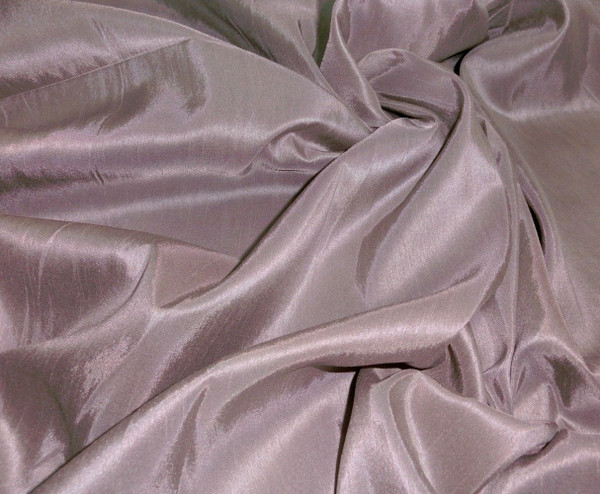 Taupe 100% Authentic Silk Fabric