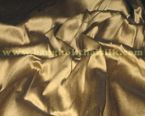 Old Gold 100% Authentic Silk Fabric