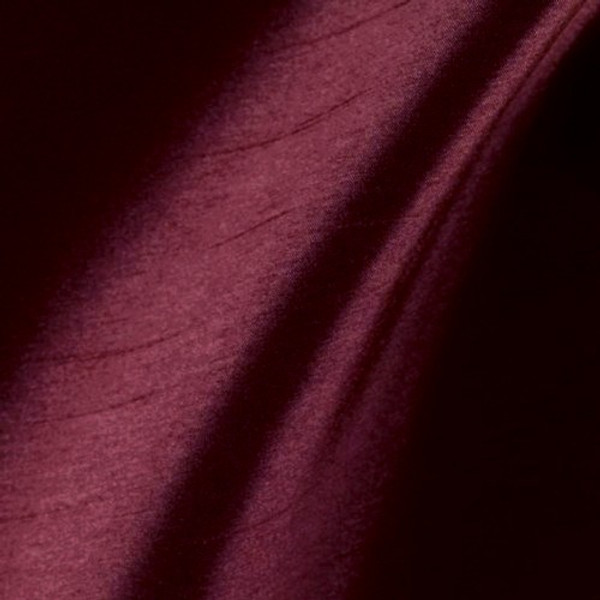 Faux Silk Caprice Dupioni 60"W Fabric - Cabernet