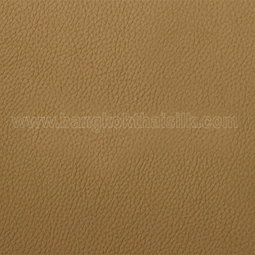Faux Calf Leather Fabric - Saddle Brown