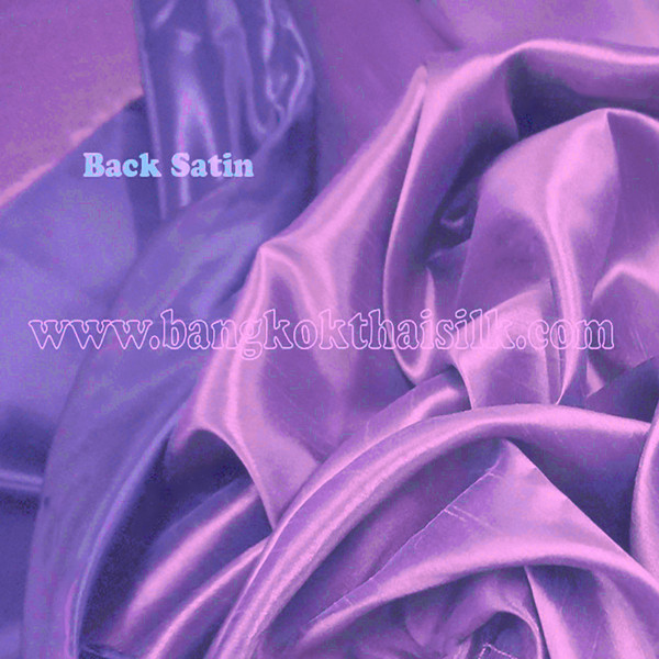 Heavy Silky Dupioni with Satin Back Fabric - Lavender Purple