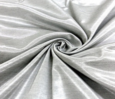 Silkatene Faux Silk Fabric -Silver Gray