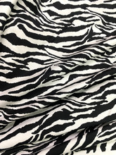 Zebra Animal Print 100% COTTON 44"W Fabric