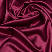 Duchess Satin Fabric 60"W Heavy Weight - Burgundy Red