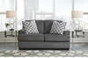 Casual LoveSeat in Carbon "Locklin"