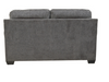 Casual LoveSeat in Carbon "Locklin"