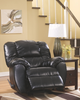 Contemporary Rocker Recliner in Onyx "Dylan"