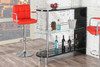 Retro Inspired Bar Stand in Black