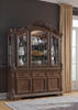 Traditional Dining RoomChina Hutch & Buffet  in Dark Oak "Charmond"