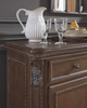 Traditional Dining RoomChina Hutch & Buffet  in Dark Oak "Charmond"