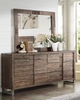 Transitional Night Stand in Reclaimed Oak "Andria"
