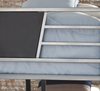 Contemporary Twin/Twin Bunk Bed in Black and Gray "Dinsmore"