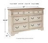 Casual 4pc Distressed Bedroom Set in Chipped White "Realyn"