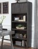 Casual Bookcase in Grayish Brown "Raventown"