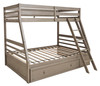 Twin/Full Bunk Bed Panels in Light Grey "Lettner"