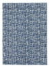 Medium Rug in Blue/White "Norris" Medium Rug in Blue/White "Norris"