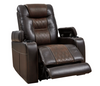 Power Recliner in Brown "Composer"