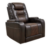 Power Recliner in Brown "Composer"