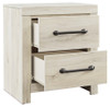 Whitewash Nightstand "Cambeck"