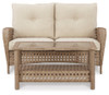 Braylee Outdoor Loveseat with Table