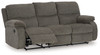 Reclining Sofa & Loveseat in Brindle "Scranto"