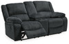 Reclining Sofa & Loveseat in Slate "Draycoll"