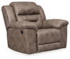 Reclining Sofa & Loveseat in Fossil "Stoneland"