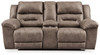 Reclining Loveseat in Fossil "Stoneland"