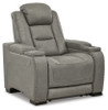The Man-Den Triple Power Leather Reclining Sofa (2 Colors)