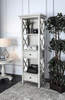 3pc Entertainment Center in Antique White "GEORGIA"
