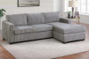 2pc Sectional in Corduroy (2 Color Options)