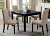 5pc Rustic Transitional Dining Set "Kristie"