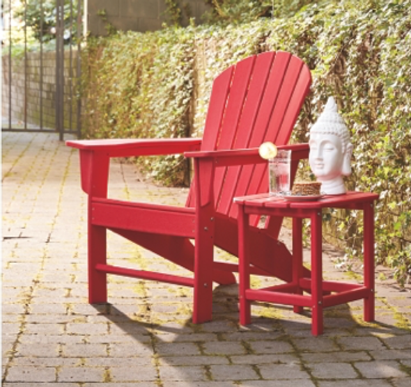 Contemporary Adirondack Chair in Red