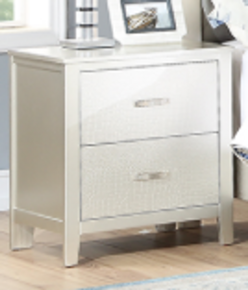 Nightstand in Silver