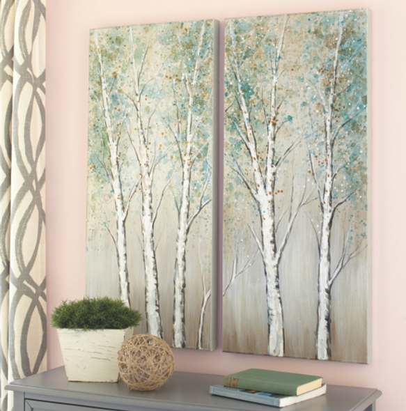 Casual Canvas Wall Art Set of 2 "Judson"