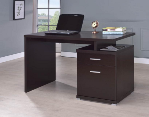 Executive Desk in Cappuccino or White