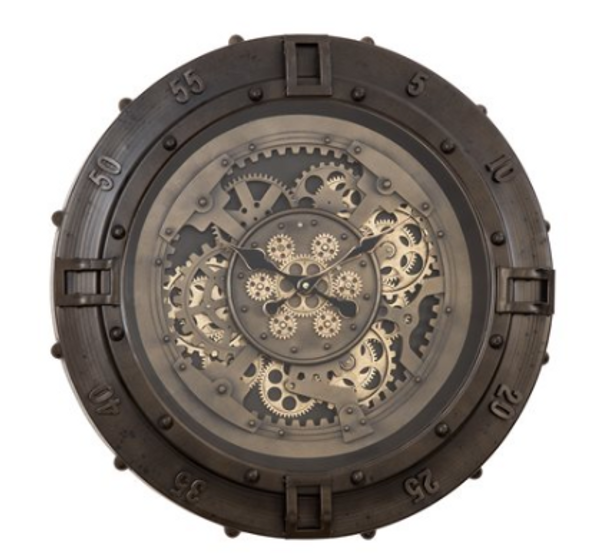 Urban Loft Gears Wall Clock