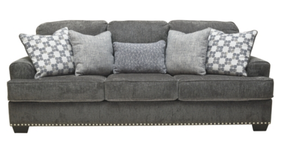 Casual Sofa in Carbon "Locklin"