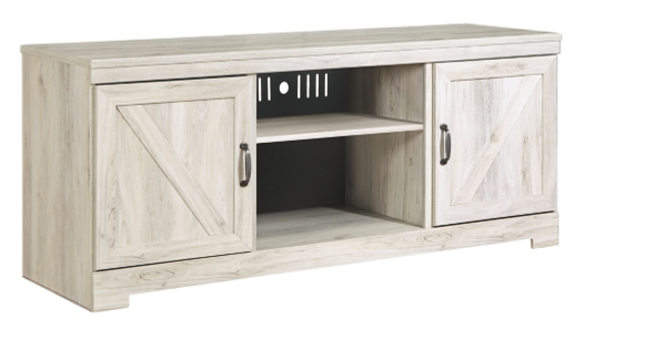 TV Stand in Whitewash "Bellaby" TV Stand in Whitewash "Bellaby"