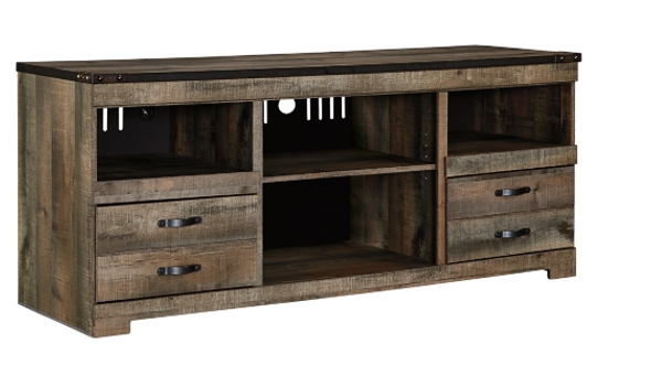 TV Stand in Brown Oak "Trinell" TV Stand in Brown Oak "Trinell"