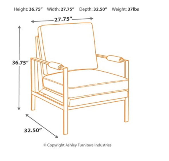 Contemporary Accent Chair "Peacemaker"