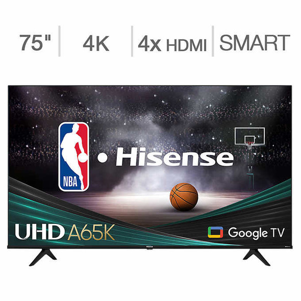 Hisense 75" Class - A65K Series - 4K UHD LED LCD TV