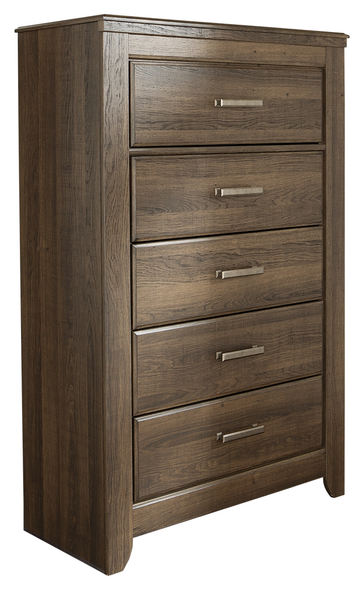 5 Drawer Chest in Dark Brown "Juararo"