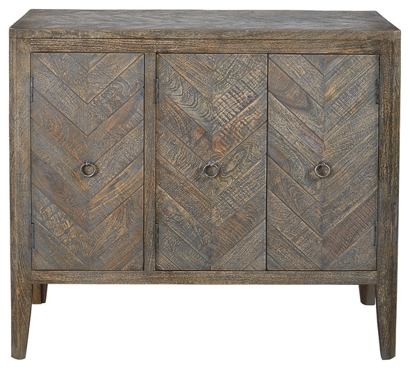 Accent Cabinet In   Antique Gray "Boyerville"