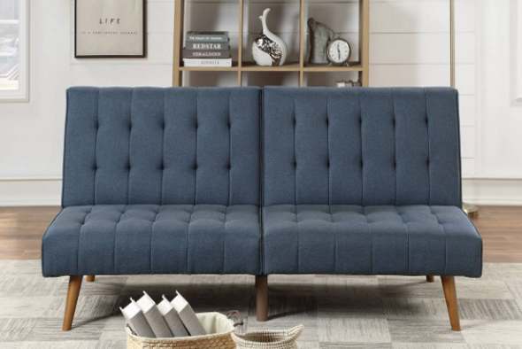 Adjustable Sofa/Futon in Navy