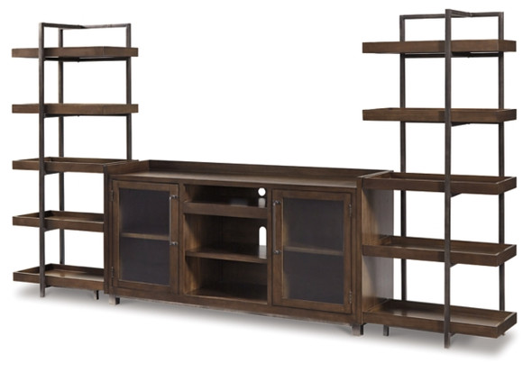 3pc Entertainment Center in Brown