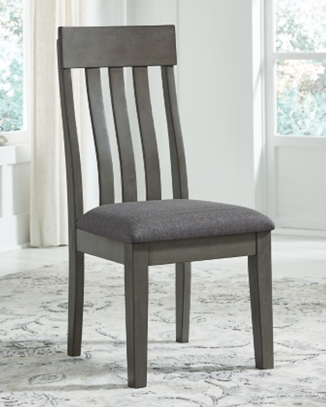 Dining Chair in Grey "Hallanden" (Pack of 2)